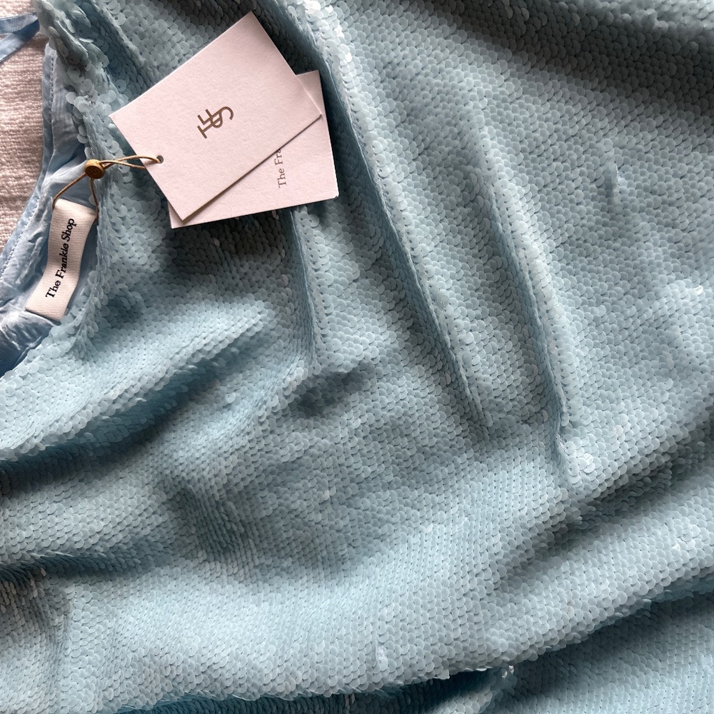 Frankie shop Gloria Sequined One Shoulder Minidress